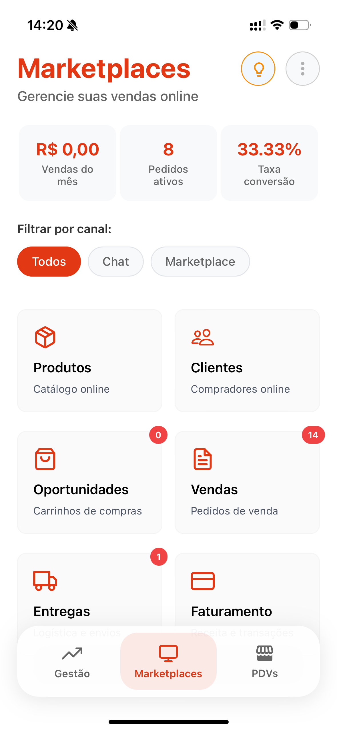 Marketplaces Integrados